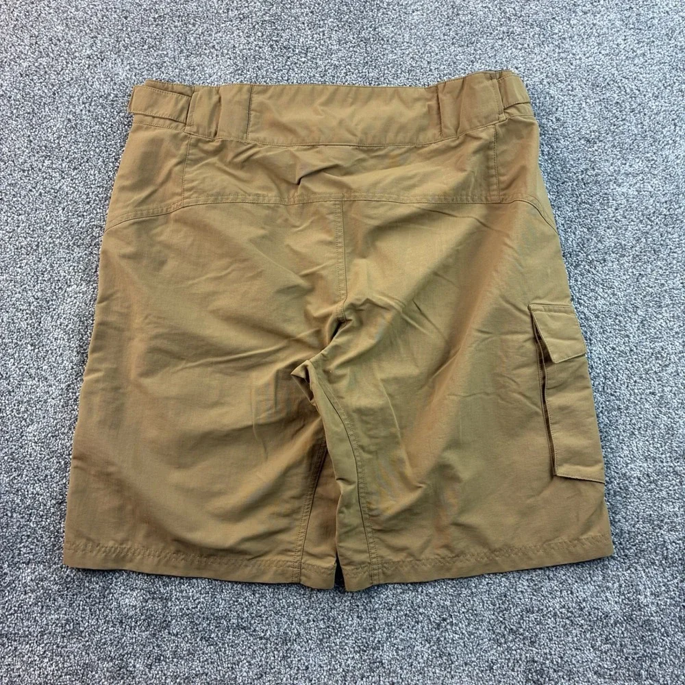 The North Face Cargo Shorts Mens XL Brown Nylon Hiking Outdoor Trail
